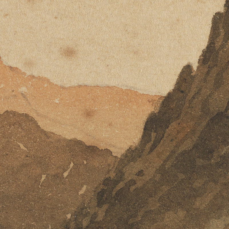 Schistose Bluff, Buller River - opposite mouth of Big Ohika River. by William Marshall Cooper - 0_6846b2e01483fa5b355590d8