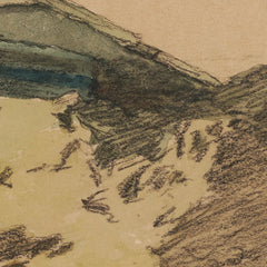 Study of a landscape by Petrus van der Velden - 0_6846b37c1483fa5b355590e7