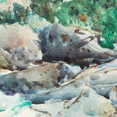 An alpine stream, Otira by Alfred Walsh - 0_6846b3c11483fa5b355590ed