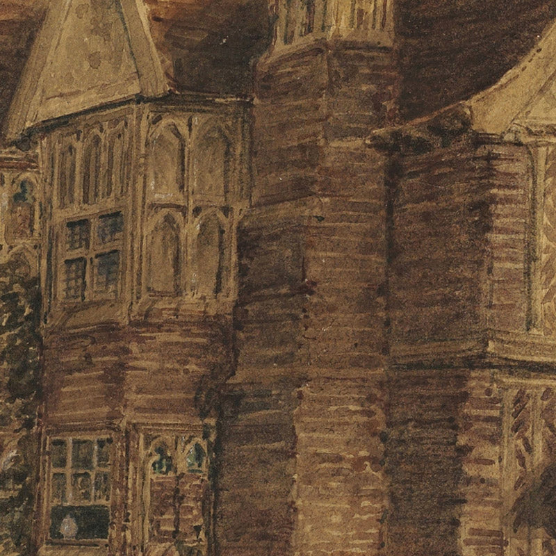 Old Farnham Hall, Suffolk by Frederick George Reynolds - 0_6846d96f1483fa5b35559162