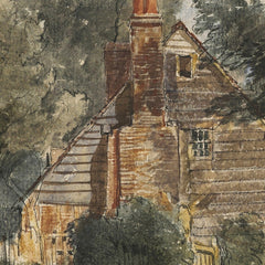 Landscape with trees and cottage by David Cox the Elder - 0_6846da7e1483fa5b3555917f