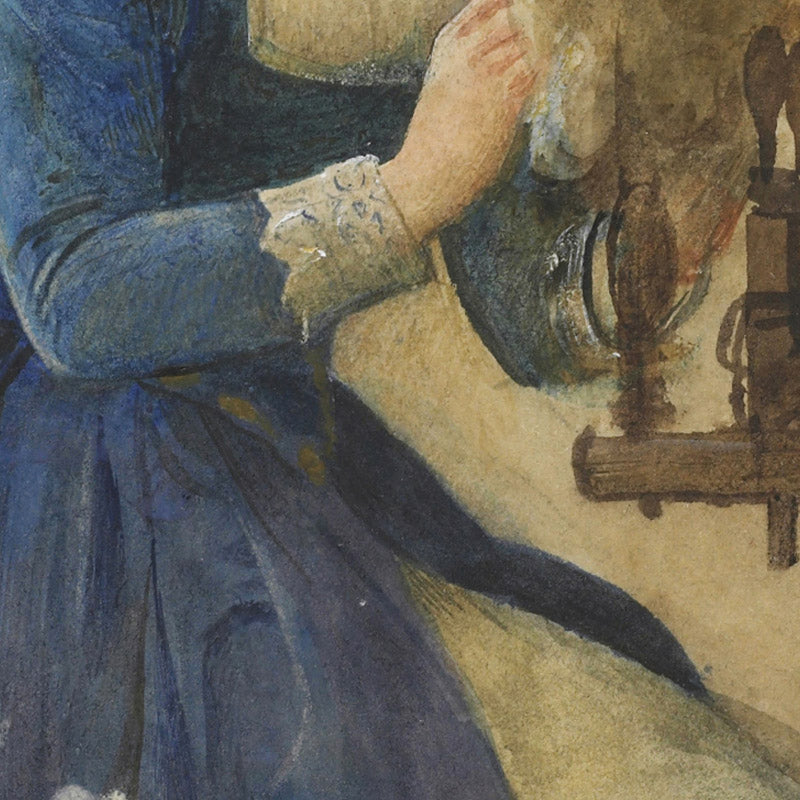 Woman spinning by John Parker - 0_6846da871483fa5b35559180