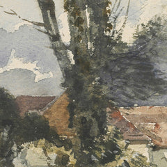 Country house and lane by William Muller - 0_6846e3301483fa5b3555923d