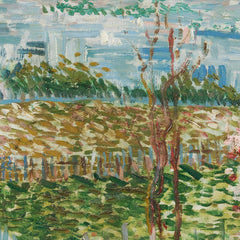 Montmartre: Behind the Moulin de la Galette by Vincent van Gogh - 1_66488e6cbc76b73548b8c986