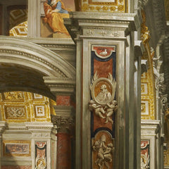 Interior of St. Peter’s, Rome by Giovanni Paolo Panini - 1_668730ba31d64838678de484