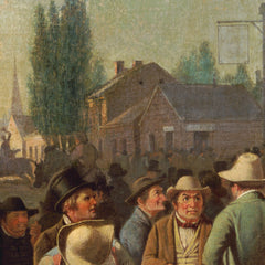 The County Election by George Caleb Bingham - 1_668738ec31d64838678de501