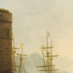 Harbour at Sunrise by Claude Lorrain - 1_66fc52d18213847b6f357975