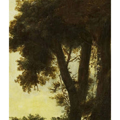 Forest landscape with lean-to by Roelant Roghman - 1_66fc7aa48213847b6f3579db