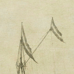Royal Yacht and State Yacht Sail from Moerdijk with Charles II, King of England, on board, 1660 by Willem van de Velde the Elder - 1_66fe3d8d8213847b6f357b82