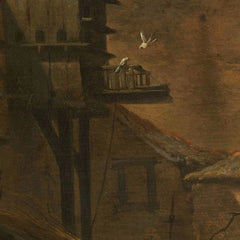 The City Wall of Haarlem in the Winter by Nicolaes Pietersz Berchem - 1_66fe44ac8213847b6f357b9a
