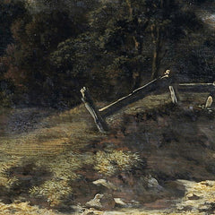 Landscape with Cattle on a Country Road by Jan Wijnants - 1_66fe61468213847b6f357bb1