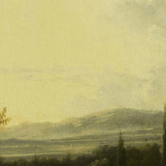 Italina landscape with round tower by Frederik de Moucheron - 1_66fe62f38213847b6f357bbb