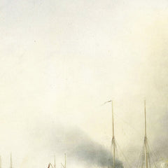 The Bombardment of the Sultan of Djambi's Kraton by the Government Naval Ships 'Celebes', 'Admiraal van Kinsbergen' and 'Onrust' on 8 September 1858 by Unknown - 1_66fe845d8213847b6f357c2b