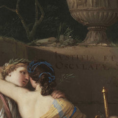 The Kiss of Peace and Justice by Laurent de La Hyre - 1_671035d8762cab4eff78714c