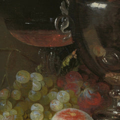 Silver Wine Jug, Ham, and Fruit by Abraham van Beyeren - 1_671037cc762cab4eff78715e