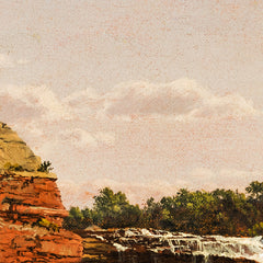 Lower Falls, Rochester by Frederic Edwin Church - 1_671640423d19ba02d72073f9