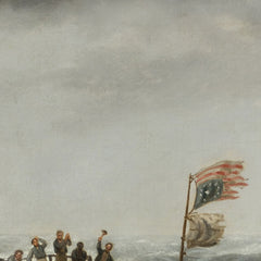 Loss of the Schooner 'John S. Spence' of Norfolk, Virginia, 2d view-Rescue of the Survivors by Thomas Birch - 1_6716406a3d19ba02d72073fe