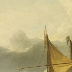 Ships in a Calm by Jan van de Cappelle - 1_671644dd3d19ba02d7207424