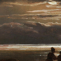 Mother and Child by the Sea by Johan Christian Dahl - 1_67312cc012f9211d49d3d742