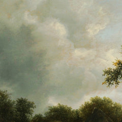 Landscape with a Village in the Distance by Jacob van Ruisdael - 1_67312ceb12f9211d49d3d746