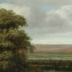 An Extensive Wooded Landscape by Philips Koninck - 1_67322b5f12f9211d49d3d841