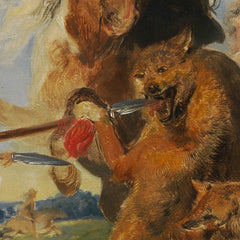 Copy after Rubens's "Wolf and Fox Hunt" by Sir Edwin Henry Landseer - 1_6732868412f9211d49d3d8dd