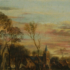 Landscape at Sunset by Aert van der Neer - 1_67335d4d12f9211d49d3d935