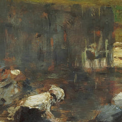 Washerwomen at the Edge of the Pond by Eugène Louis Boudin - 1_67390d0d746ff704b89f88db