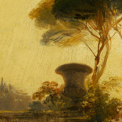 View on the Grounds of a Villa near Florence by Richard Parkes Bonington - 1_67390d1c746ff704b89f88de