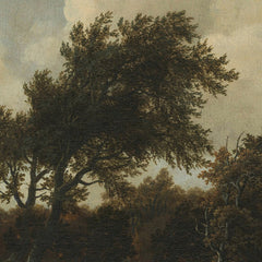 Wooded Landscape with Cottage and Horseman by Meindert Hobbema - 1_67392b2c746ff704b89f88fd