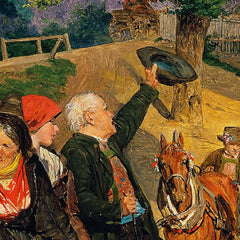 The Bride's Farewell from her Parent's Home - Höldrichsmühle by Ferdinand Georg Waldmüller - 1_673c943a5e0c5e198f5ec564