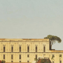 The Harbor of Granatello near Portici with Mount Vesuvius in the Background by Joseph Rebell - 1_673cb8d15e0c5e198f5ec634
