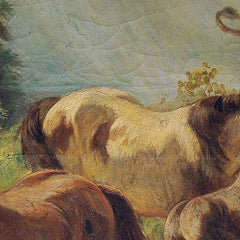 Mountainous landscape with cows by Franz Xaver von Pausinger - 1_673cbbf05e0c5e198f5ec647
