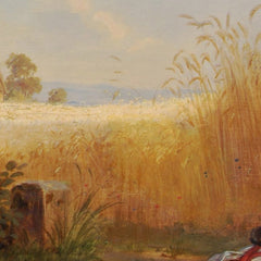 Children on their way to the harvest field by Bernhard Reinhold - 1_673cc43d5e0c5e198f5ec67e