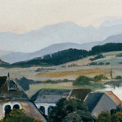 Carinthian Landscape (Lake Kraiger with Ulrichsberg) by Hans Frank - 1_673ccee85e0c5e198f5ec6a1