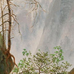 Rock landscape in the Elbe Sandstone Mountains by Caspar David Friedrich - 1_673cdda35e0c5e198f5ec6e2