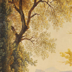 Italian landscape with sunset by Joseph Rebell - 1_673cdefe5e0c5e198f5ec709