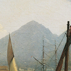 The Port of Naples with Vesuvius by Rudolf von Alt - 1_67433bdbfaa684e1cf4ba509