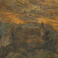 View of the mountain town of Mola near Taormina by Ferdinand Georg Waldmüller - 1_67434064faa684e1cf4ba552