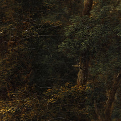 Forest landscape with wayside shrine by Christian Hilfgott Brand - 1_67434252faa684e1cf4ba58b