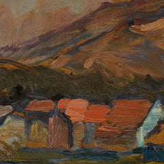 Landscape with Houses and Mountain by Johanna Kampmann-Freund - 1_67435294faa684e1cf4ba5bf