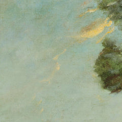 Tree landscape (Evening) by Jean-Baptiste Camille Corot - 1_67435310faa684e1cf4ba5c5