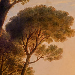 The Bay of Baiae at Sunset by Lorenz Adolf Schönberger - 1_67436864faa684e1cf4ba5f3