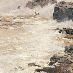 At the Riviera (Rocky Coast) by Alfred Zoff - 1_67437bc2faa684e1cf4ba63b