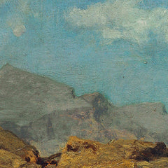 Seashore with Monte Pellegrino near Palermo by Leopold Carl Müller - 1_67438579faa684e1cf4ba6fa