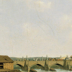 View of Prague with the Vltava Bridge (Charles Bridge) by Alois von Saar - 1_674482edfaa684e1cf4ba743