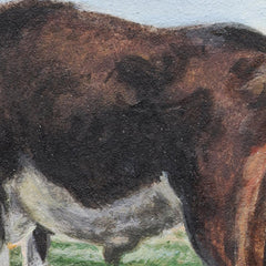 Cows in a pasture by Ferdinand Ehricht the Younger - 1_6744842afaa684e1cf4ba763