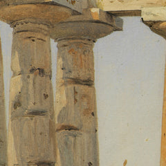 The Temple of Athena in Paestum by Constantin Hansen - 1_676729d1b7c995d950163f46