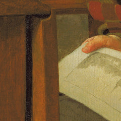 The Painter C.W. Eckersberg's Son Julius in his Fathers Studio by Christen Købke - 1_67672ab4b7c995d950163f60