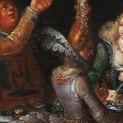 Banquet in a Park by David Vinckboons - 1_67672d5eb7c995d950163f97